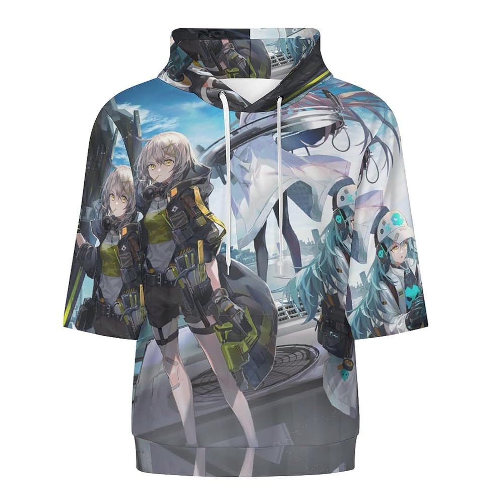 Amazon.co.jp: [zjx ムビーン] 半袖パーカー 夏服 五分袖 薄手